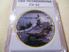 US NAVY - USS TICONDEROGA CV-14 Challenge Coin
