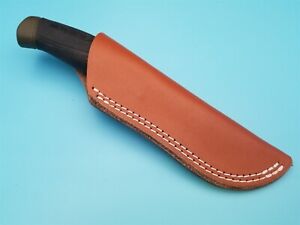Leather Fixed Blade Knife Belt Sheath for 4