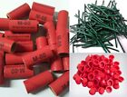 Pyro Tube Supplies Stamped M80 9/16 x 1-1/2 with plastic plugs  25ct