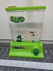 Vintage Tomy Wizard Water Game Leap Frog Handheld Green Ball Toss 1980 Works