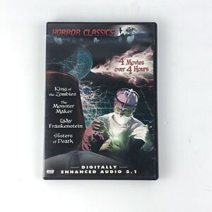 Horror Classics: 4 Movies [DVD] Excellent Condition