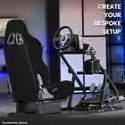 Dardoo Upgrade Racing Sim Cockpit with Seat Fit Logitech G920 G923 Thrustmaster