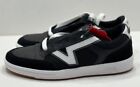 VANS Lowland Cc Black/True White Sneakers Skate Shoes VN0A4TZYOS7 Men's Size 9