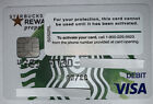 Starbucks 2018 Reward Visa Chase Card White Siren Design HTF