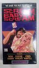 New ListingScream Baby Scream VHS Rare Cult 80s Horror Art B Movie 1986 Goodtimes OOP