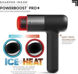 Sharper Image Powerboost Pro+ Hot & Cold Percussion Massager