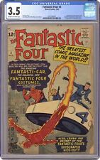 Fantastic Four #3 CGC 3.5 1962 4341589001