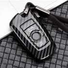 Carbon Fiber Shell Skin Car Remote Key Fob Case Cover For BMW 3 5 7 Series X2 X5 (For: 2005 BMW X5)