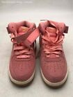 Nike Womens Air Force 1 Mid 818596-800 Pink Gum Sole Basketball Sneakers Size 9