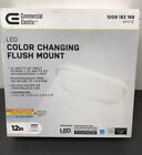 Commercial electric 564491111 12 in. Low Profile LED Flush Mount - 1100 Lumens 3