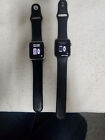 LOT OF 2 Apple Watch Series 1 42mm (A1803) GPS 8GB Silver /Grey - USED, TESTED
