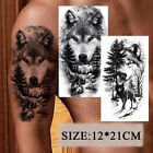 Wolf Tiger Lion Temporary Tattoos Fake Stickers Waterproof Transfer Tattoos Arm