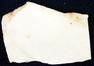 Quartzite Slab - White - 195 Grams - Arizona - Quartz - Carving - Translucent