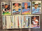 1985 Topps TIFFANY Set (50) BASEBALL CARDS Lot COLLECTION NM/MINT+ *HIGH GRADE*