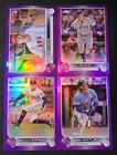 2022 Topps Chrome Update PURPLE REFRACTORS with Rookies You Pick the Card