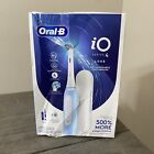 Oral-B iO Series 4 ICY BLUE Luxe Rechargeable Toothbrush NEW Box Damage Sealed