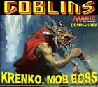 Krenko, Mob Boss MTG EDH Commander Deck | Mono Red Goblins! 0516