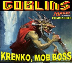 Krenko, Mob Boss MTG EDH Commander Deck | Mono Red Goblins! 0413