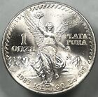 1983 Mexico 1 oz Onza Silver Libertad BU .999 Pure Plata Pura, Low Mintage