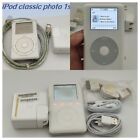 Apple iPod Classic photo 1st/2st/3th/4th Generation White New battery Good Lot