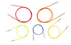 Knitter's Pride Color Interchangeable Knitting Needle Cords, Various Colors