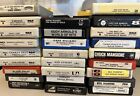 Lot of 26 8-Track Cartridges Assorted Genres, From '64 to '80 Various Artists