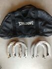 Vintage Spalding Horse Shoes Pair of 4 Gold and Silver Heavy Metal A and B Set