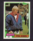 1981 TOPPS FOOTBALL CARDS #'S 1-200 YOU PICK NMMT + FREE FAST SHIPPING!