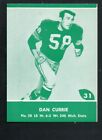 1961 Lake to Lake Football Card #31 Dan Currie-Green Bay Packers Near Mint Grade