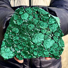 New Listing1.27LB Natural Green Malachite Slab Quartz Crystal Slice Ore Specimen Healing