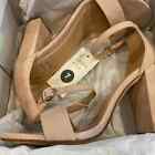 A New Day Ad149 Ema  Blush/Pink Strappy Sandals Block Heels New with Box
