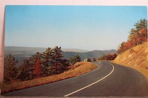 Virginia VA Skyline Drive Mountains Valley Postcard Old Vintage Card View Postal