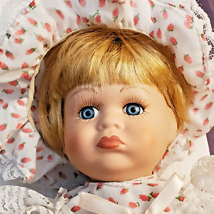 1992 SEYMOUR MANN Blonde Sleepy Time Girl Doll 15