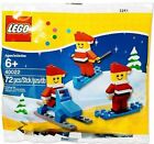 Lego 40022  Christmas Santa's Snowmobile Snowboard Skis Polybag New in Package