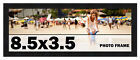 New Listing8.5x3.5 Frame Black Picture Frame  Modern Photo Frame UV Acrylic, Acid Free Back