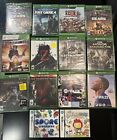 Lot Of 14 Xbox One, 360 Nintendo DS Mixed Used Games In Cases Some Sealed