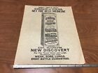 Original Early paper sign -- DR. KINGS NEW DISCOVERY - medicine - SCARCE