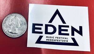 Eden Music Festival Temporary Tattoo - For Men Women Kids Boys Girls - Fun!