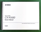 Yamaha CX-A5100 Instruction Manual: Full Color 187 Pages & Protective Covers!