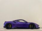 Ferrari 488 Pista NOVITEC (Metallic Purple) [Davis & Giovanni] 1/18 scale
