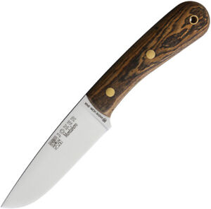 Joker Montanero Bocote Wood 14C28N Sandvik Fixed Blade Knife w/ Sheath CB134