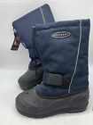 Nevada Mens Blue Mid-Calf Round Toe Winter Snow Boots Size 8 With Tags