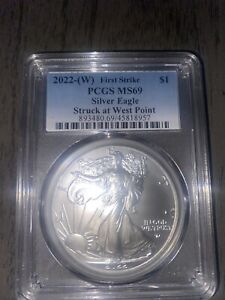 2022-(W) American Silver Eagle MS-69 PCGS (FirstStrike®)