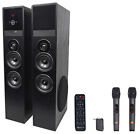 Rockville TM80B Home Theater Tower Speakers w/8