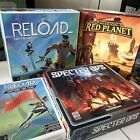 Sci Fi Board Game Lot. Reload KS, Specter Ops, And Mission Red Planet