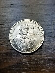 2022 P Dr. Sally Ride Quarter MAJOR ERROR Ghost Comet Tail Double Dye Ob and Rev