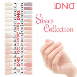 DND Gel Polish Duo Sheer Collection #856 - 892 New Collection #13 NIB 2024