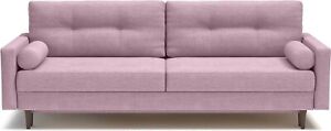 New ListingModern Max Sleeper Sofa Bed - Storage Convertible Couch-Pink