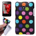 Protective Cover Design Backcover Case Dots for Lg Optimus L3 II/E430 Top Au