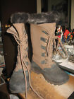 Kamik Solitude 3 Snow Boots Women Size 9 Brown Suede Leather